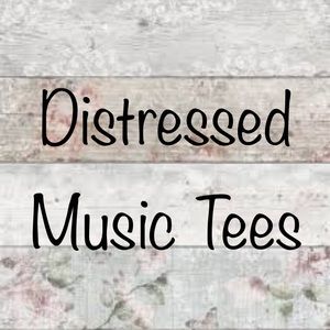 ✨Distressed Music Tees✨